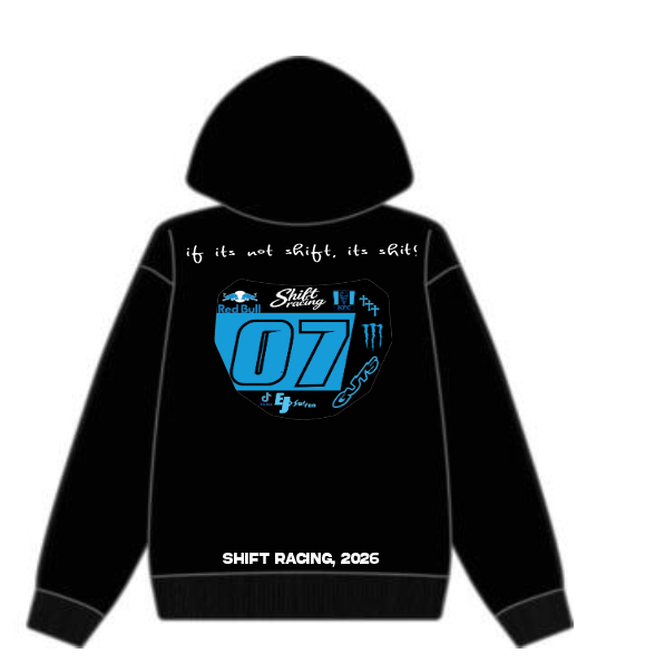 Shift Racing Custom Decal Hoodies!